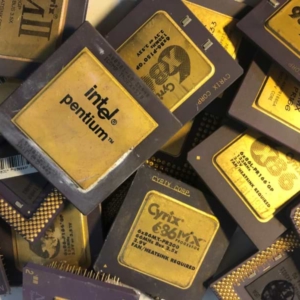 Computerprozessor - CPU Keramik Goldcap